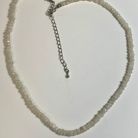 Lot of 6 Smoky Grey & Dusty Purple Mix & Match Glass, Stone, Shell Necklaces - Picture 8 of 15